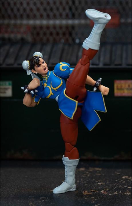 Actual product image Jada Street Fighter II Chun-Li