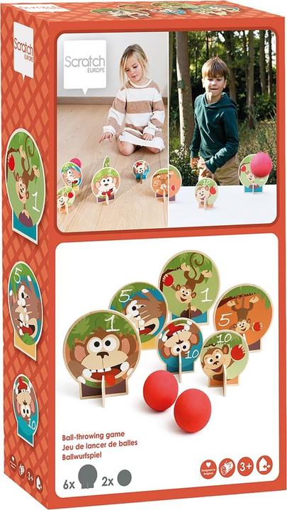 Image du produit Scratch Jeu de lancer de balle singe