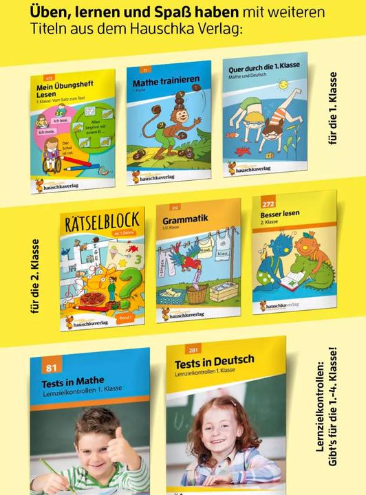 Image du produit Mein Übungsheft Lesen 1. Klasse - Vom Wort zum Satz (Allemand, Masha Greune, Agnes Spiecker, 2021)