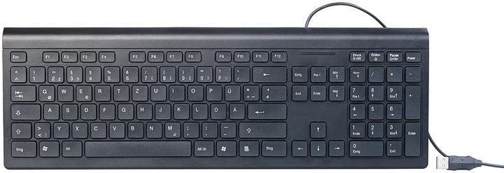 Image du produit GeneralKeys Clavier USB moderne avec pavé numérique (disposition allemande) (DE, Filaire)