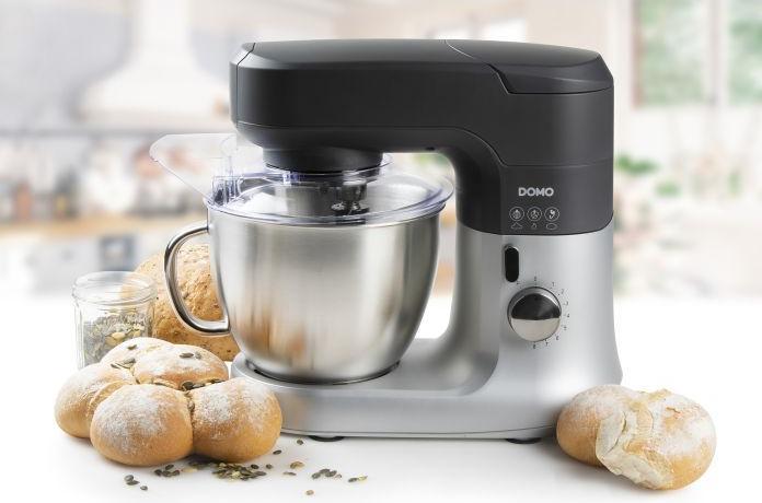 Productafbeelding Domo Keukenmachine complete set 4,5 liter kom DO9182KR Professionele kneedmachine (1000 W)