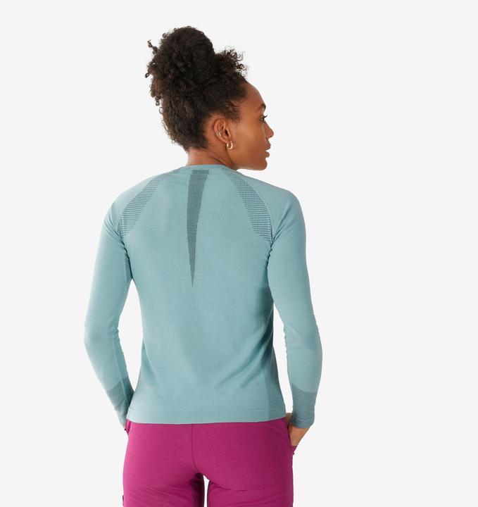 Image du produit Simond T-shirt femme à manches longues en laine sans couture - ALPINISM (XS)