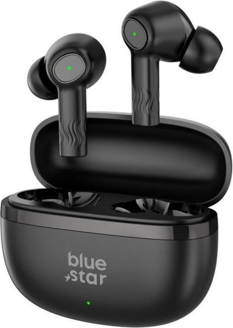 Actual product image Wired headphones Blue Star BLUE STAR wireless earphones bluetooth TWS ENC + ANC AC20E black (DNC, ANC, 5.50 h, Wireless)