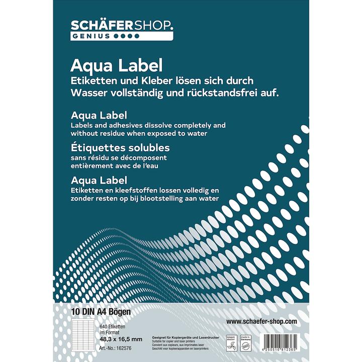 Produktbild Schäfer Shop Wasserlösliche Etiketten