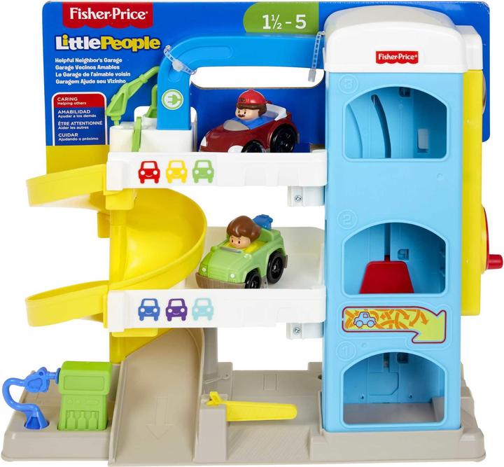Actual product image Fisher-Price Little People Helpful Neighbor's Garage