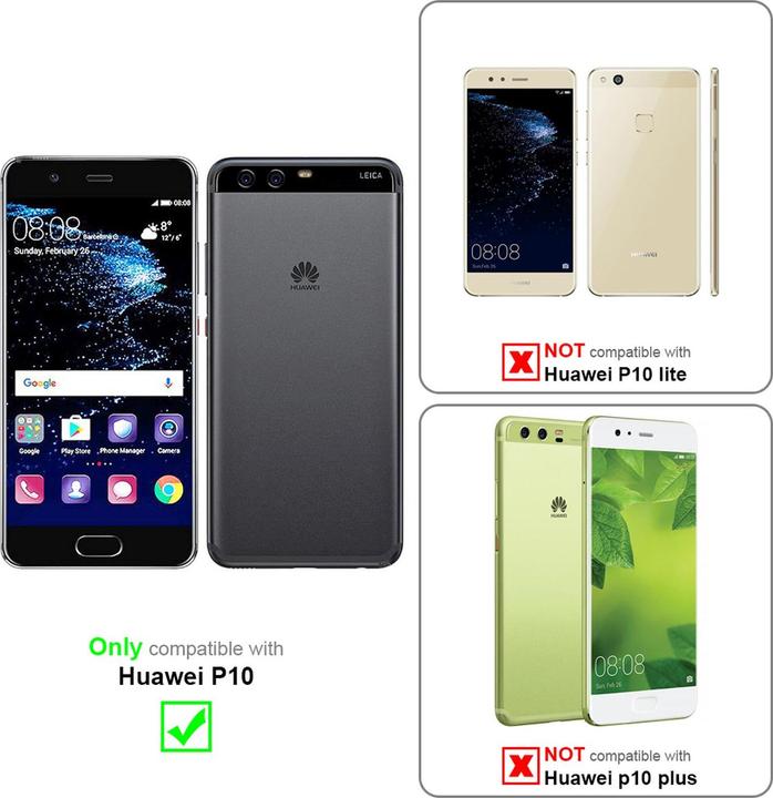 Actual product image Cadorabo Hard Cover Matt Metal Cover (Haier P10)