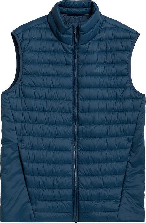 Actual product image 4F Men's waistcoat dark navy blue H4Z21 KUMP001 30S S (S)