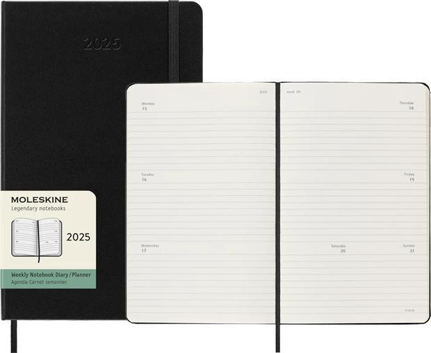 Image du produit Moleskine Agenda commercial Hard Cover Weekly (A5, Anglais)