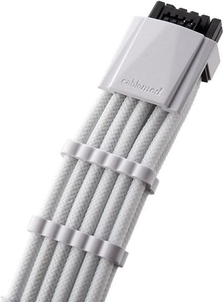 Actual product image CableMod C-Series Pro ModMesh 12VHPWR to 3x PCI-e cable for Corsair - 60cm, white