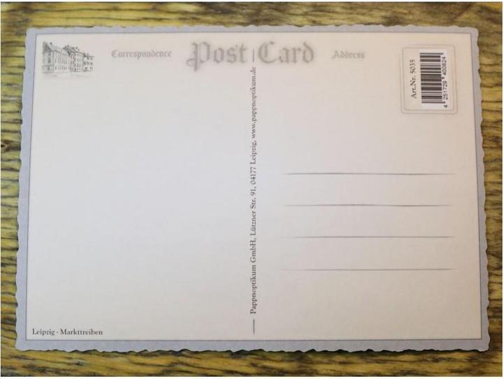 Produktbild Pappnoptikum 5035 - Postkarte Weihnachtsmarkt (mit Glimmer)