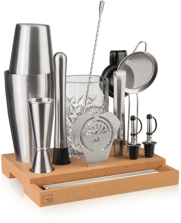 Vacu Vin Vacuvin Cocktail-Set Bar 16-teilig 0.75 l, Edelstahl, Materialtyp (Set da cocktail)
