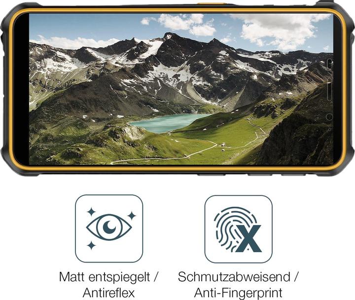 Actual product image Dipos Anti-Shock Screen Protector Matte (1 Piece, Ulefone Armor X12 Pro)