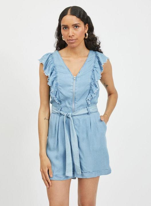 Actual product image Vila Belt ruffle playsuit (36)