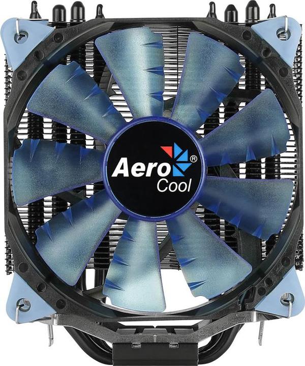 Produktbild AeroCool Verkho 4 Dark CPU-Kühler (73 mm)