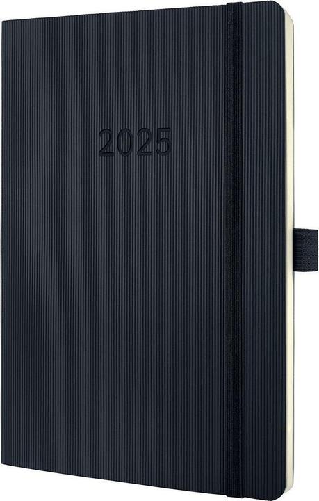Image du produit Sigel Calendrier semainier 2025 C2522 1W/2S noir 21x13.5cm (135 x 210 mm, Allemand)