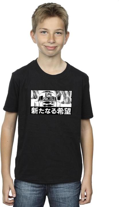 Image du produit Star Wars - T-shirt R2D2 JAPANESE - Garçon (140, 146)