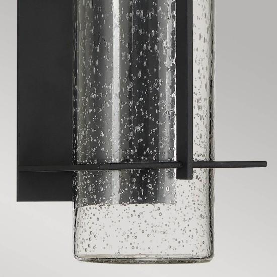 Immagine prodotto Elstead Lighting Lampada da parete per esterni Eames LED 41cm Earth Black Clear IP44 (800 lm)