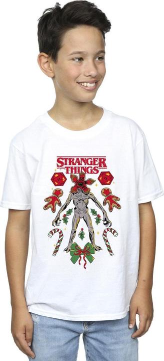 Image du produit Netflix - T-shirt STRANGER THINGS CHRISTMAS DEMOGORGON - Garçon (140, 146)