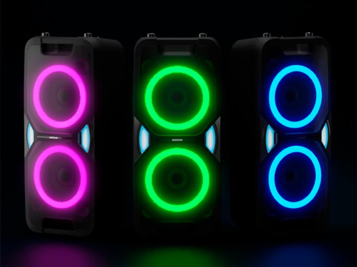 Actual product image Medion MD 44468 Party loudspeaker black (15 h, Electrical connection, Rechargeable battery operated)