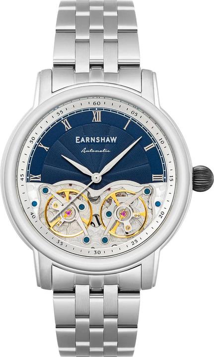 Actual product image Thomas Earnshaw ES-8255-22 Longitude Double Barrel Automatic 42mm (Analogue wristwatch, 42 mm)