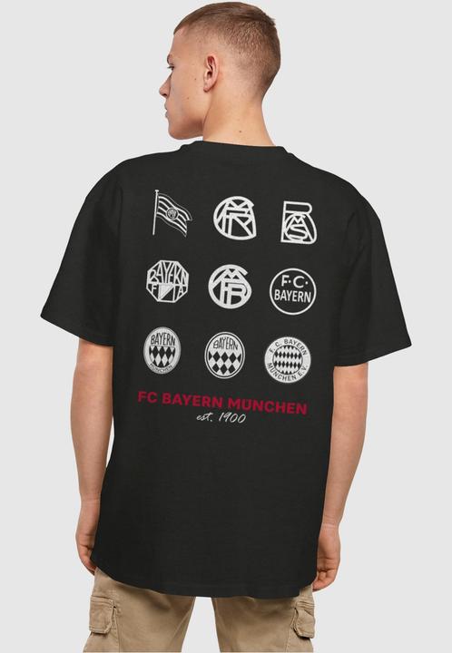 Actual product image FC Bayern München Logo History Heavy Oversized Tee - 112257 (S)