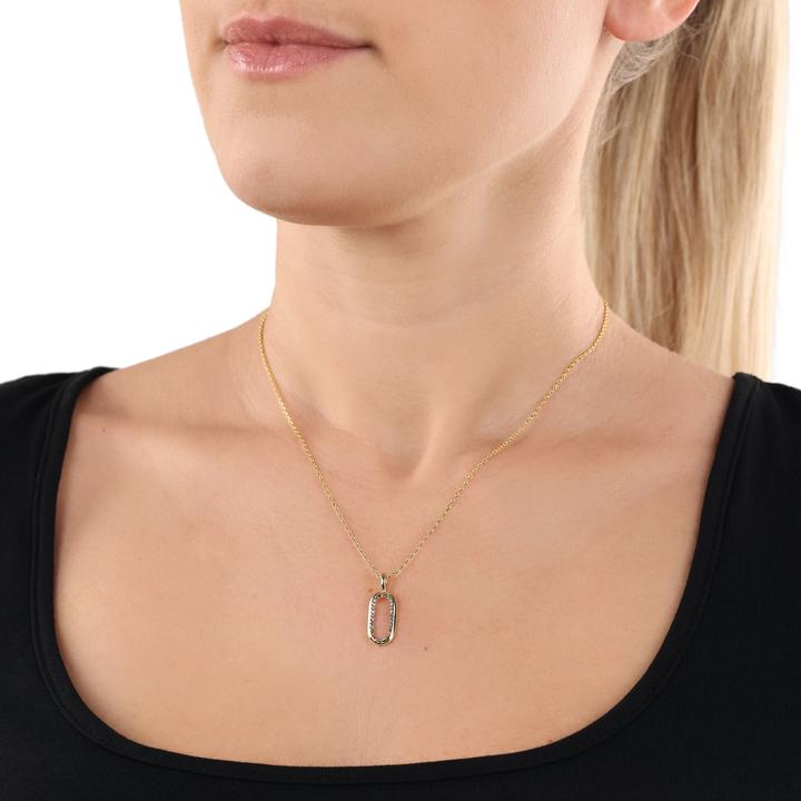 Image du produit Amor Collier pour femme, argent 925 Sterling, zirconium synth. (Argent 925, 42 - 45 cm)