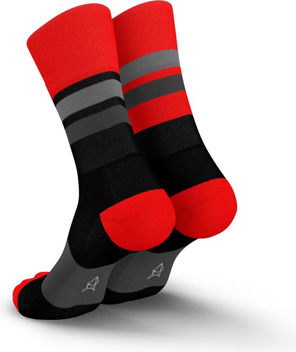 Nero, Rosso neon, Grigio