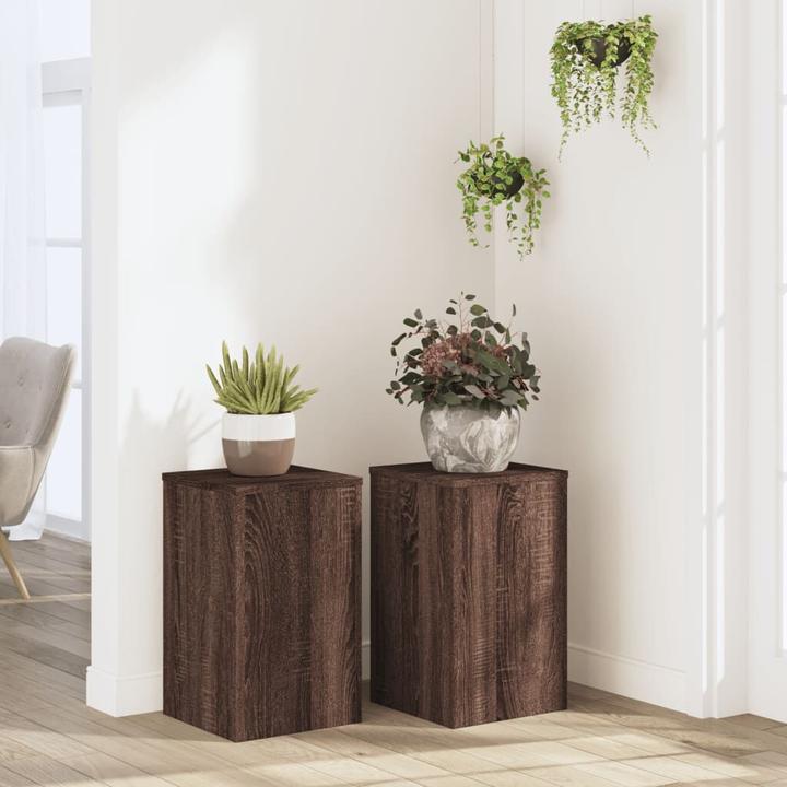 Immagine prodotto VidaXL Supporto per piante 2 pezzi. Rovere