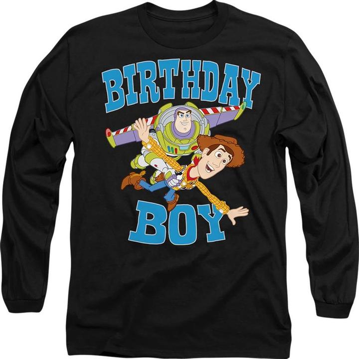Immagine prodotto Toy Story Birthday Boy Maglietta Woody e Buzz Lightyear Adulto Unisex (S)