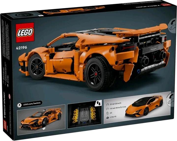 Produktbild LEGO Technic Lamborghini Huracán (42196, LEGO Technic, LEGO Seltene Sets)