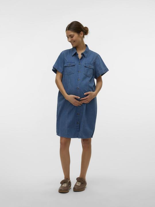Actual product image Vero Moda Maternity VMMCAMILLA Umstandskleid Jeanskleid (XL)