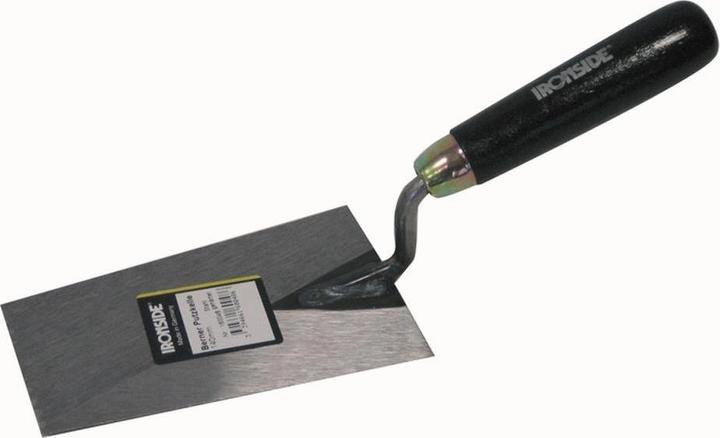 Ironside 110-60140IS Berner Putzkelle 140mm Stahl, silber/schwarz (14 cm)