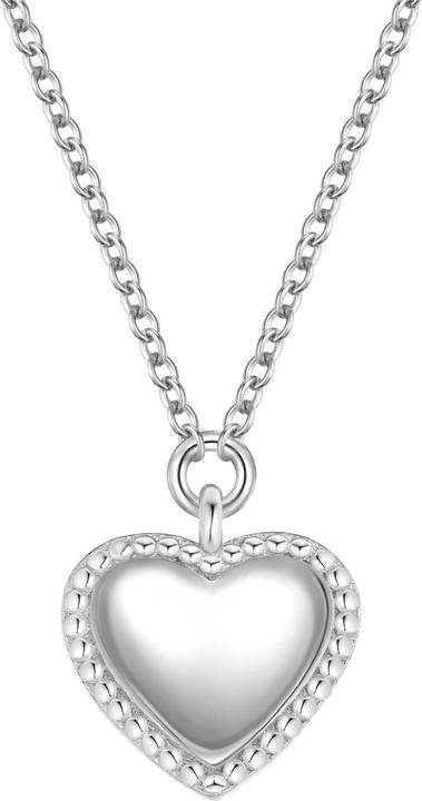 Glanzstücke München Damen Kette Herz Sterling Silber - 34526 (Sterling Silber, 40 - 45 cm)