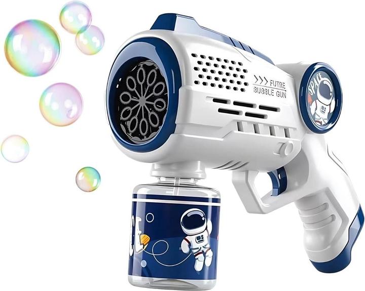 Hermex Pistola per bolle spaziali Macchina automatica per bolle di sapone Bubble Maker