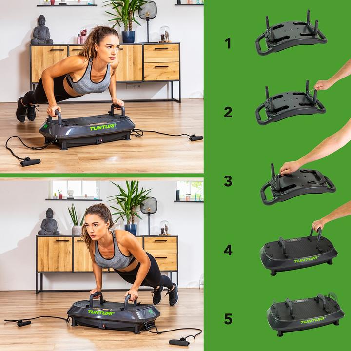 Produktbild Tunturi Cardio Fit Vibrationsplatte V20