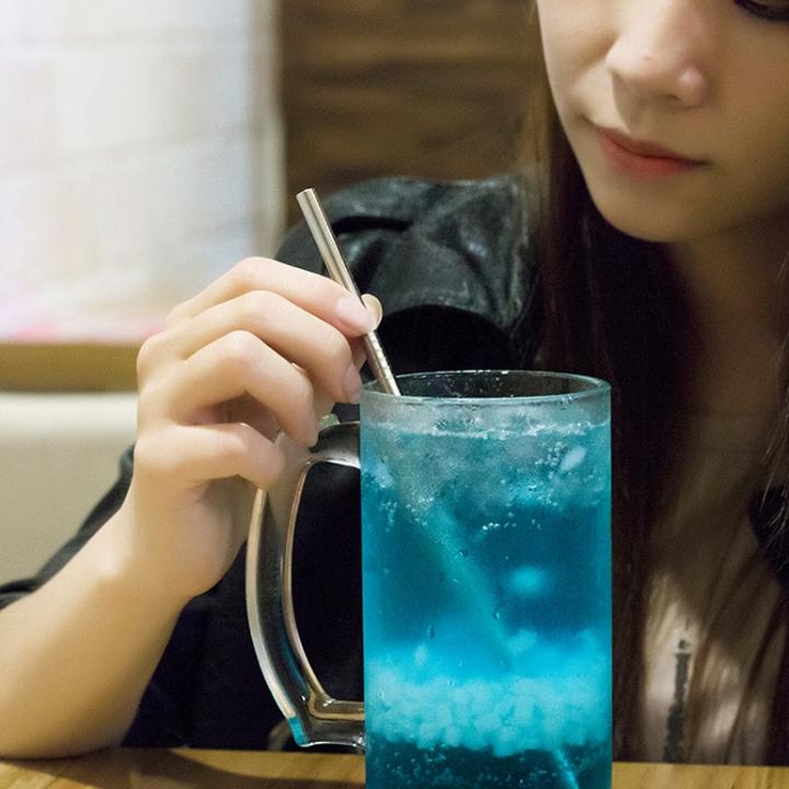 Actual product image Ueli Express 4 in 1 Reusable stainless steel tube straws 3