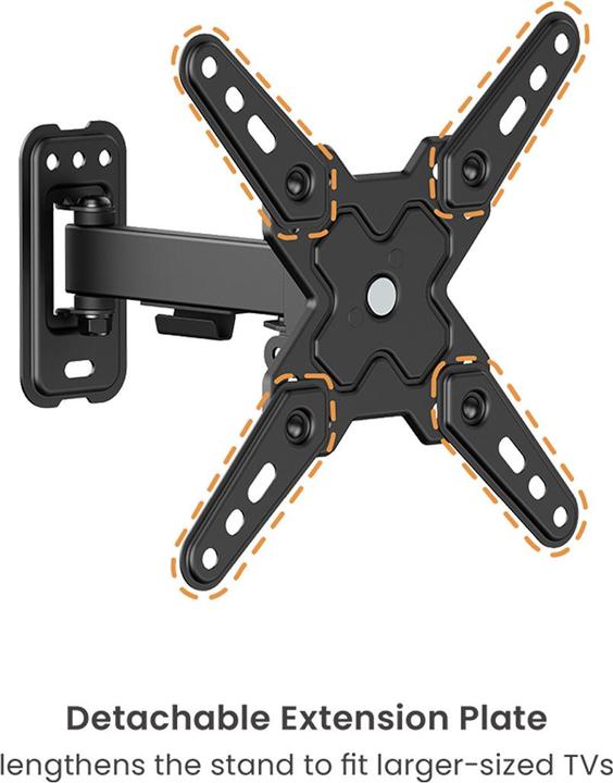 Image du produit Value Basic TV Wall Mount, 2 (Mur, 43", 20 kg)