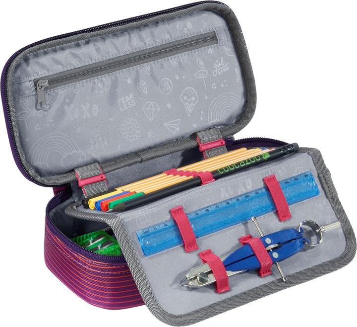 Actual product image Coocazoo PencilDenzel Soniclights Purple
