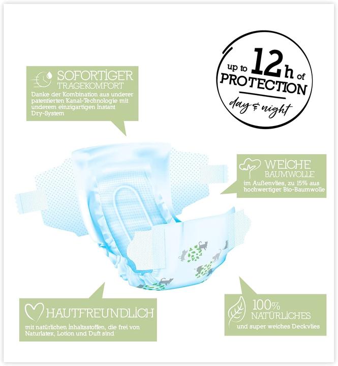 Image du produit Moltex Öko Couches, taille 4 Maxi (Taille 4, Pack)