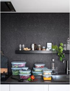 Actual product image Curver Smart Fresh Eco rectangular storage box (0.70 l)