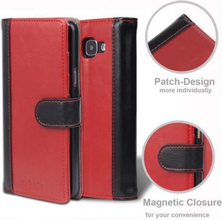 Actual product image Cadorabo Book two color stripe cover (Samsung Galaxy A5 (2016))
