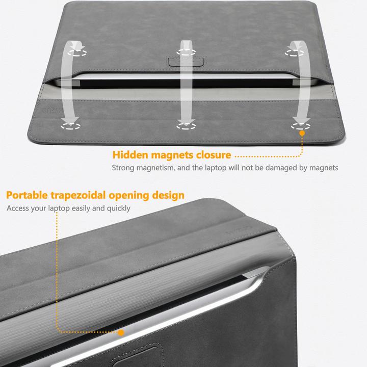 Actual product image Only-Bags.Store Laptoptasche Laptoptasche mit Standfunktion (Microsoft, Apple)