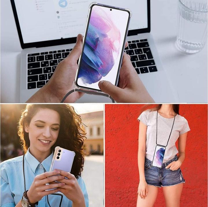 Produktbild Screenguard Samsung Galaxy S21+ Loopster Necklace Hülle
