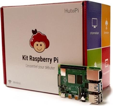 HutoPi Raspberry Pi 4 4GB Starter Kit