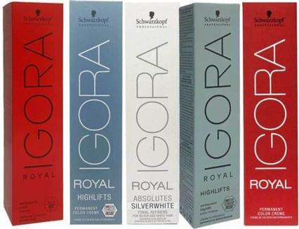 Actual product image Schwarzkopf Igora Royal Hair Colour 60ml