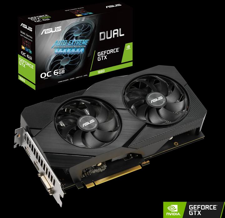 Immagine prodotto ASUS GeForce DUAL GTX 1660 O6G EVO (6 GB)