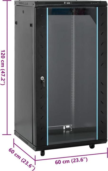 Produktbild VidaXL Dulce (22 HE, 19 Zoll Rack)
