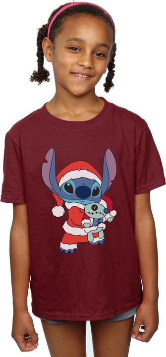 Produktbild Disney Lilo And Stitch Stitch Christmas TShirt Mädchen (152, 158)