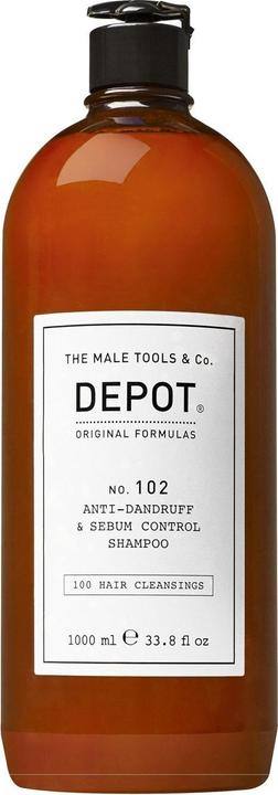 Depot - No. 102 Anti-Dandruff & Sebum Control 1000 ml (1000 ml, Flüssiges Shampoo)