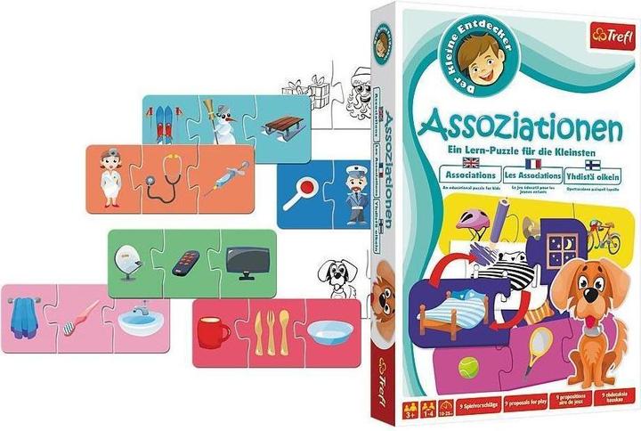 Produktbild Trefl Der kleine Entdecker - Assoziationen Spiel (Deutsch, Französisch, Englisch)